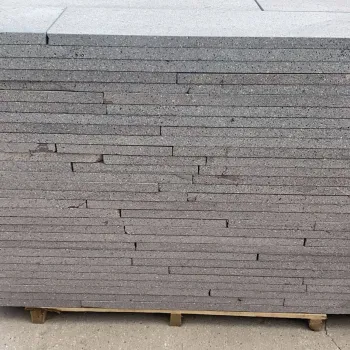 Döşeme Andezit Taşı Kalınlık 3cm Genişlik 30cm Boyu Serbest Boy