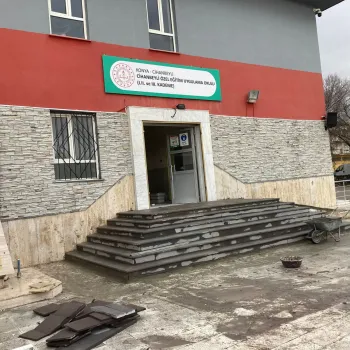Konya Cihanbeyli Andezit Basamak Kaplama | MT Altaş İnşaat