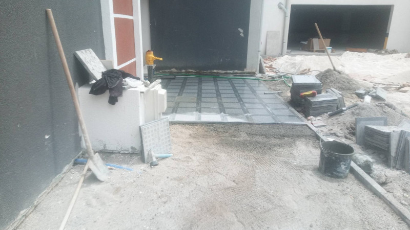 Ankara Bağlıca Şeker İnşaat Karo Taşı Döşeme Uygulaması