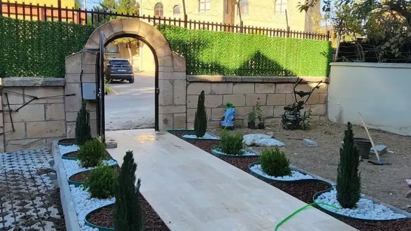 Pursaklar Villa Peyzaj | Yapay Zekâ Destekli Bahçe Tasarımı