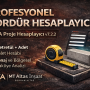Bordür Taşı Hesaplayıcı PRO | Metraj, Adet ve Maliyet Hesaplama Aracı