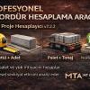 Bordür Taşı Hesaplayıcı PRO | Metraj, Adet ve Maliyet Hesaplama Aracı
