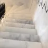 Mermer Basamak Beyaz Reng Uygulaması