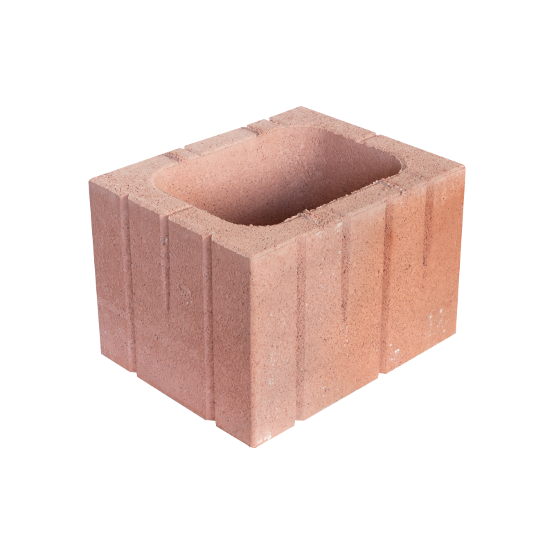 Geometric concrete planter for pathways, entrances and garden landscaping