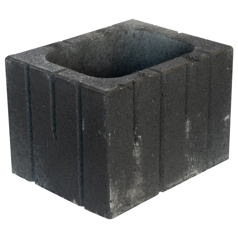 Küp Çiçeklik 15x30x20 cm beton küp çiçeklik