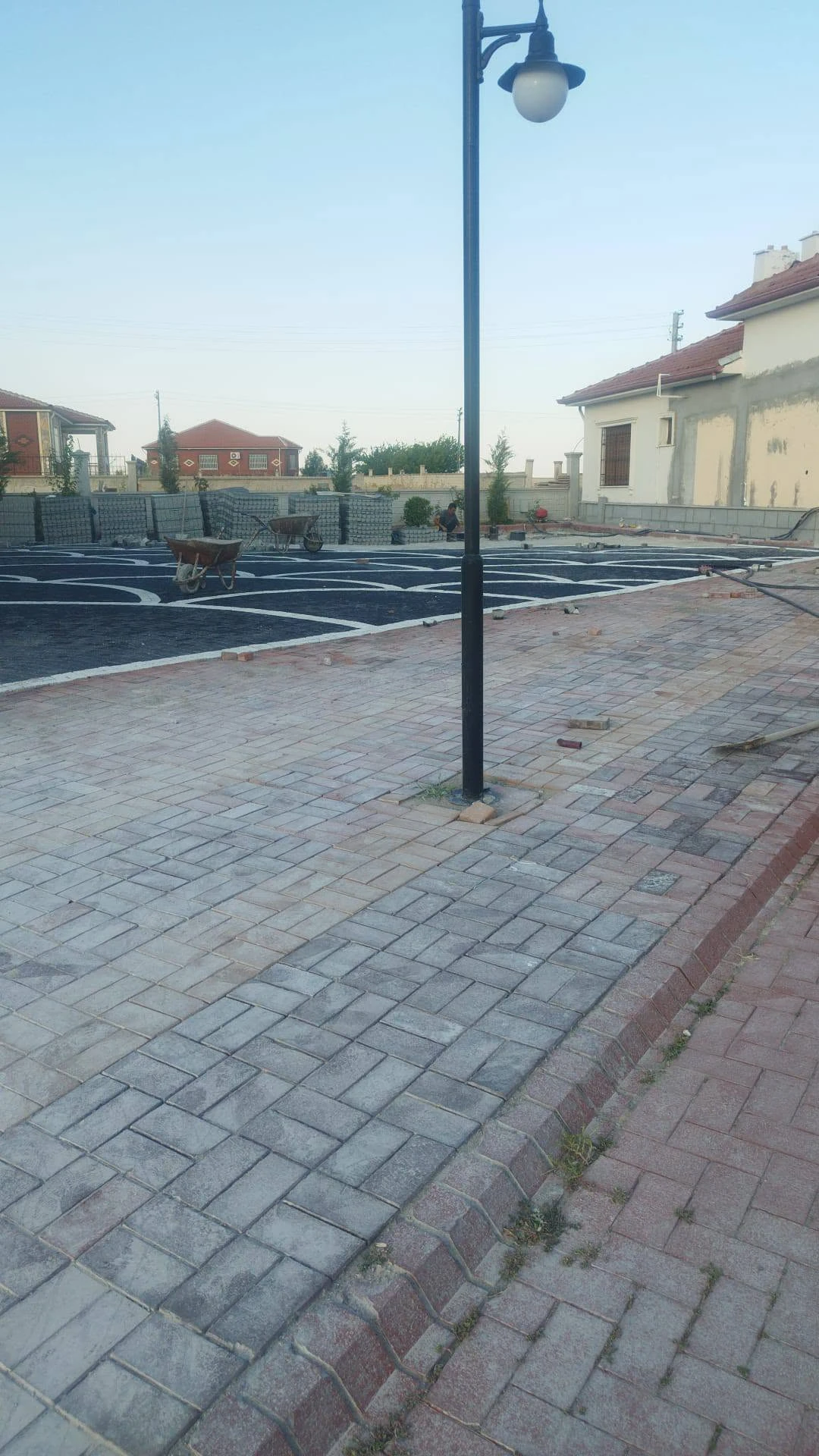 Konya Kulu Tavşançalı Begonit Taşı Yelpaze Desen ve Usta İşçilik Uygulaması