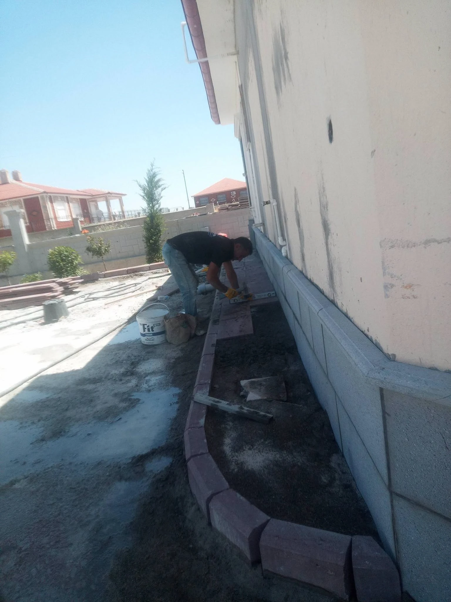 Konya Kulu Ömeranlı Andezit Taş Döşeme ve Kaplama Projesi