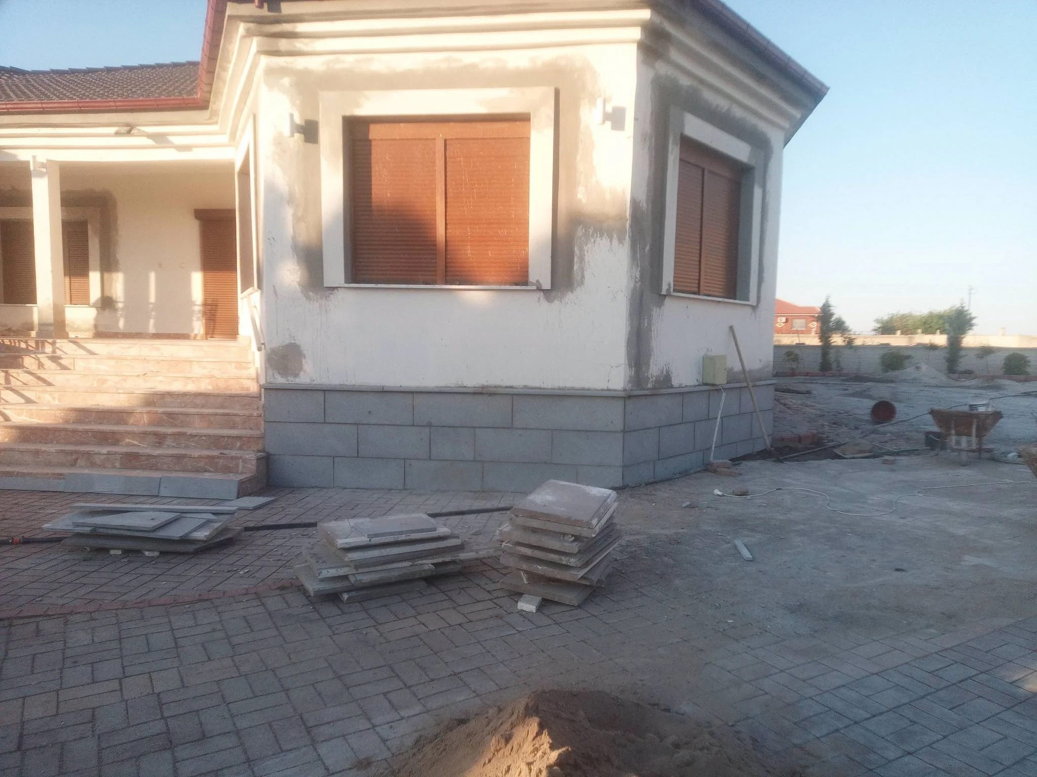 Konya Kulu Ömeranlı Andezit Taş Döşeme ve Kaplama Projesi Limonluk Detayı