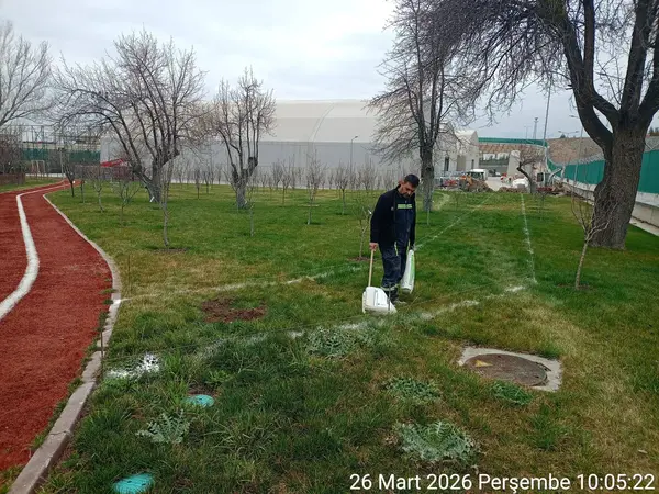 Ankara Gölbaşı andezit kilit bordür taşı uygulaması ASELSAN Sosyal Tesisleri yaya yolu bordür çalışması